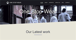 Desktop Screenshot of onestopwear.com